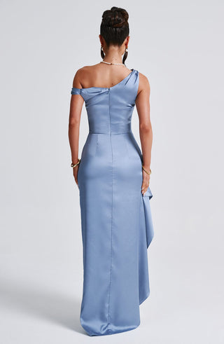 Juliene Maxi Dress - Dusty Blue - Napalia