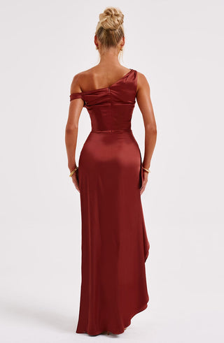 Juliene Maxi Dress - Rust - Napalia