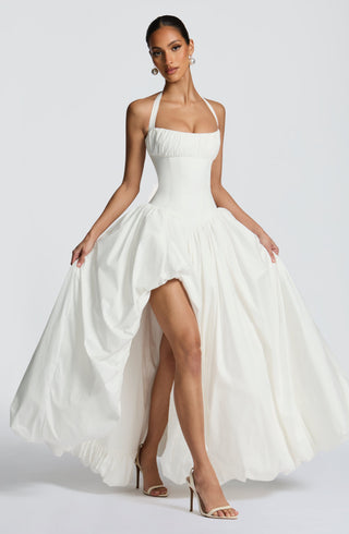 Keira Maxi Dress - Ivory - Napalia