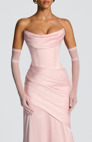 Kensington Maxi Dress - Blush - Napalia