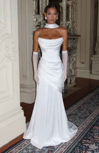 Kensington Maxi Dress - Ivory - Napalia