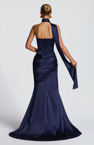 Kensington Maxi Dress - Navy - Napalia