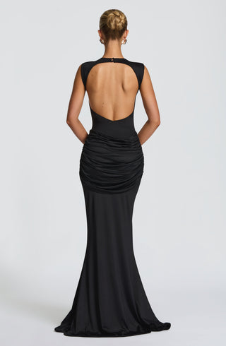 Lorenza Maxi Dress - Black - Napalia