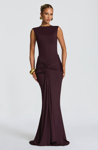 Lorenza Maxi Dress - Plum - Napalia