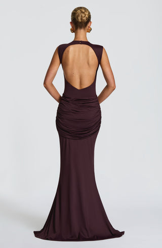 Lorenza Maxi Dress - Plum - Napalia