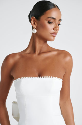 Magnolia Maxi Dress - Ivory - Napalia