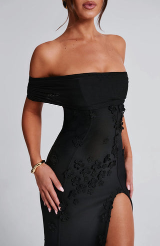 Milani Maxi Dress - Black - Napalia