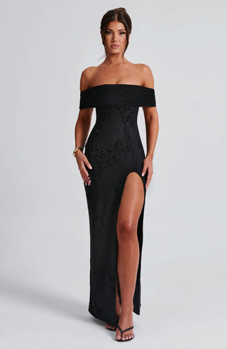 Milani Maxi Dress - Black - Napalia