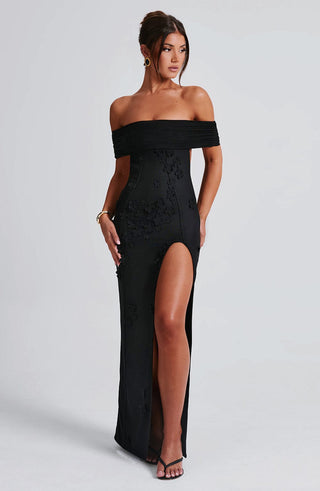 Milani Maxi Dress - Black - Napalia