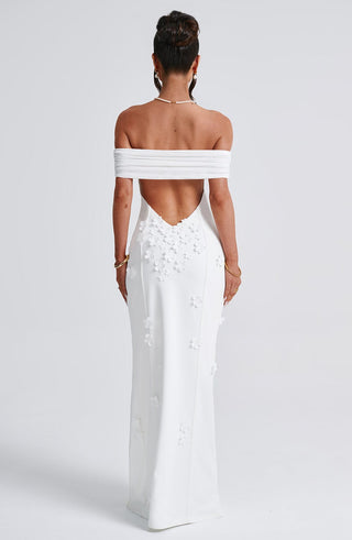 Milani Maxi Dress - Ivory - Napalia