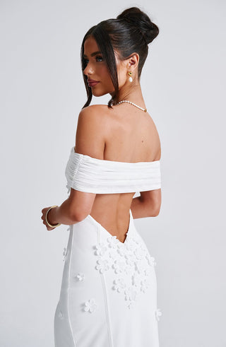 Milani Maxi Dress - Ivory - Napalia