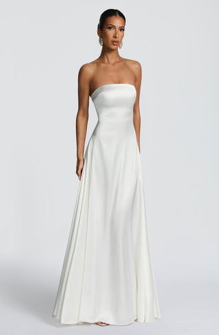 Morven Maxi Dress - Ivory - Napalia