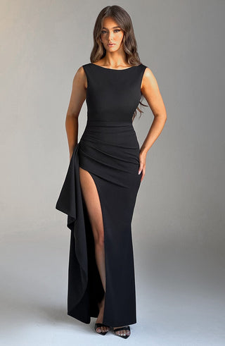 Pandora Maxi Dress - Black - Napalia