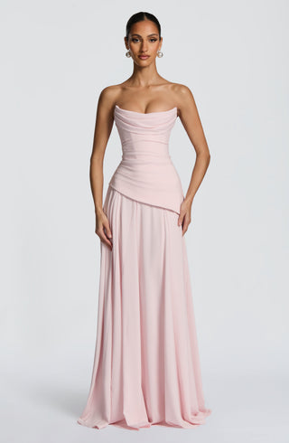 Patricia Maxi Dress - Blush - Napalia