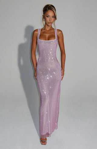 Petra Maxi Dress - Pink - Napalia