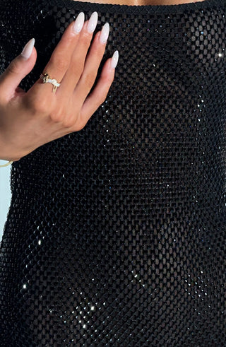 Petra Mini Dress - Black - Napalia