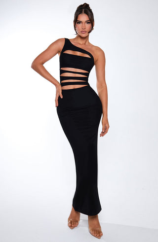 Phoenix Maxi Dress - Black - Napalia