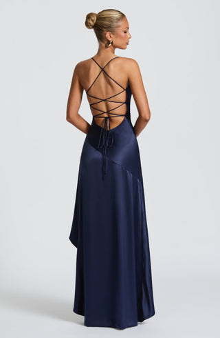 Samira Maxi Dress - Navy - Napalia