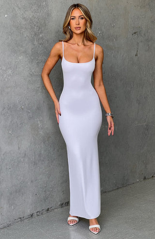 Saskia Maxi Dress - White - Napalia