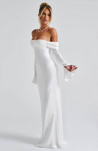 Selene Maxi Dress - Ivory - Napalia