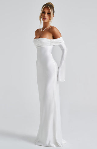Selene Maxi Dress - Ivory - Napalia