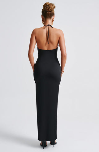 Siaira Maxi Dress - Black - Napalia