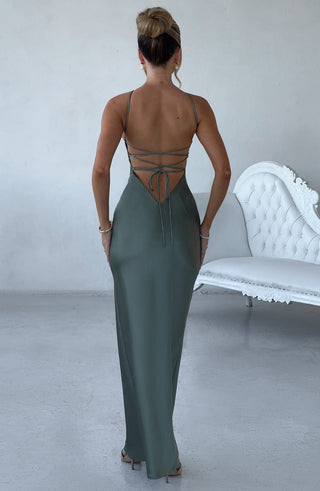 Sinead Maxi Dress - Sage - Napalia