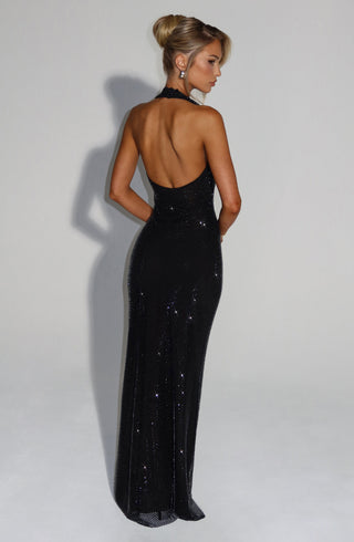 Starla Maxi Dress - Black - Napalia