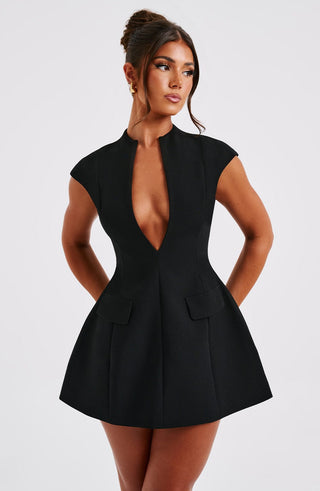 Suri Mini Dress - Black - Napalia
