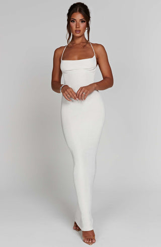 Talisa Maxi Dress - Ivory - Napalia
