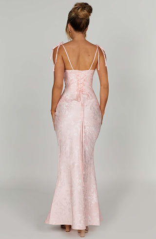 Whitney Maxi Dress - Blush - Napalia