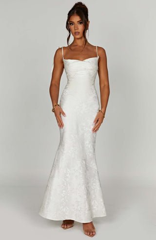 Whitney Maxi Dress - Ivory - Napalia