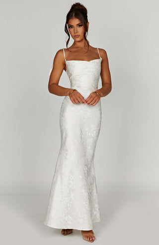 Whitney Maxi Dress - Ivory - Napalia