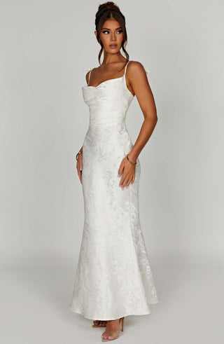 Whitney Maxi Dress - Ivory - Napalia