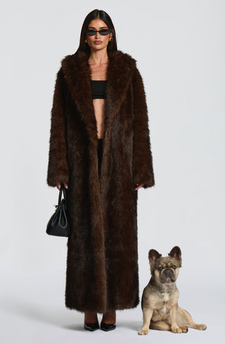 Willow Coat - Chocolate - Napalia