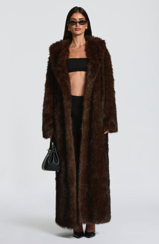Willow Coat - Chocolate - Napalia