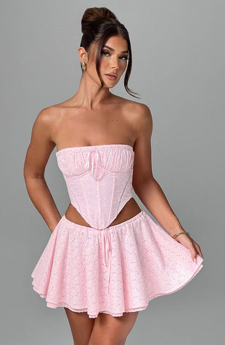Wilma Corset - Blush - Napalia