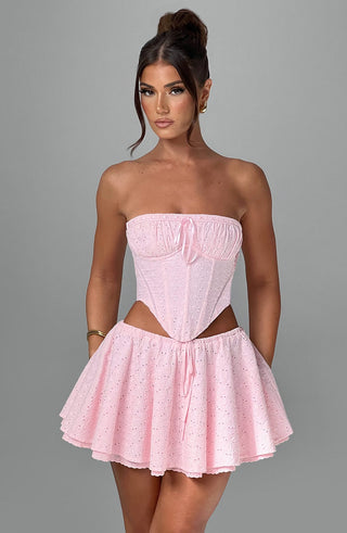 Wilma Corset - Blush - Napalia