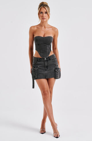 Yasie Corset - Black - Napalia