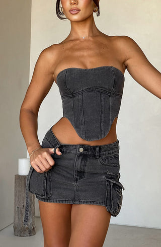 Yasie Corset - Black - Napalia