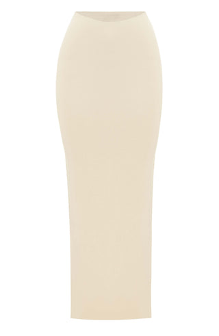 Yazmin Maxi Skirt - Cream - Napalia