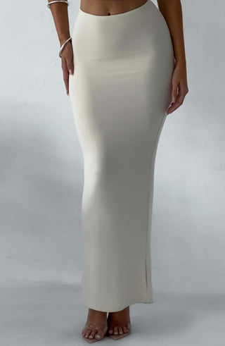 Yazmin Maxi Skirt - Cream - Napalia
