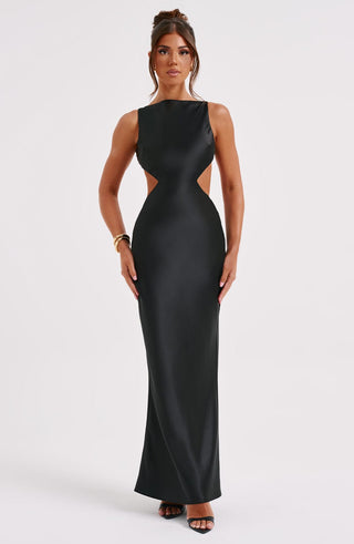 Yves Maxi Dress - Black - Napalia